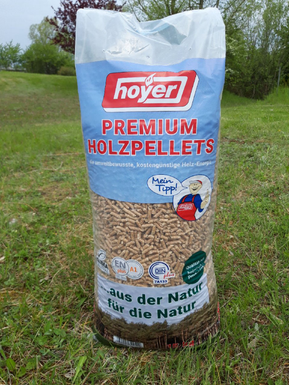 Premium Holzpellets von Hoyer