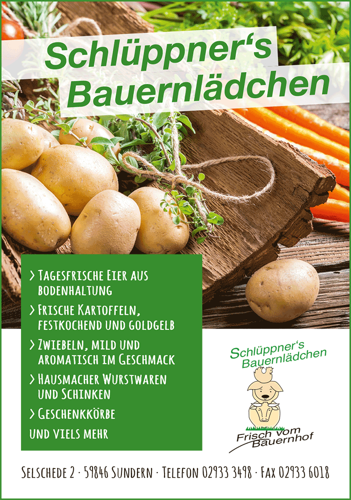 Schlüppner's Bauernlädchen aus Sundern
